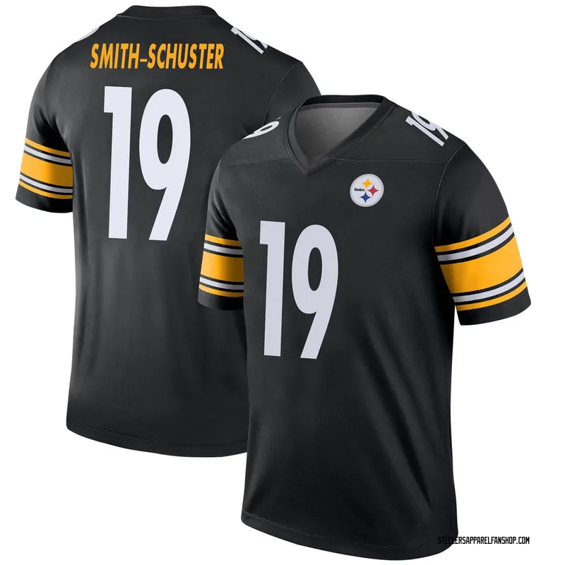 Men's Nike Pittsburgh Steelers Juju Smith-schuster Black Jersey - Legend