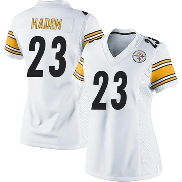 Pittsburgh Steelers on field nike Jersey with DMR clover size XL joe haden  NWT