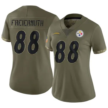 Men's Pittsburgh Steelers Pat Freiermuth Nike Gold Inverted Legend Jersey