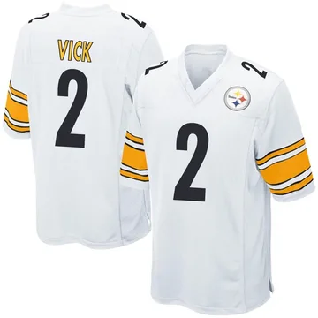 White Mike Vick Jersey Limited Pittsburgh Steelers 2021 Vapor Untouchable  Jerseys