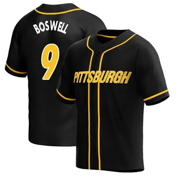 : NFL PRO LINE Youth Pittsburgh Steelers Chris Boswell Black Team  Color Jersey : ספורט ופעילות בחיק הטבע