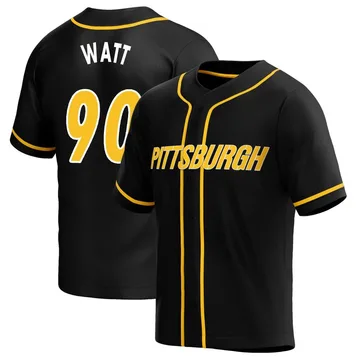 Pittsburgh Steelers T.J. Watt Color Rush Jersey - All Stitched - Vgear